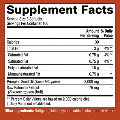 Vitala Pumpkin Seed Oil - Support Your Hair Naturally